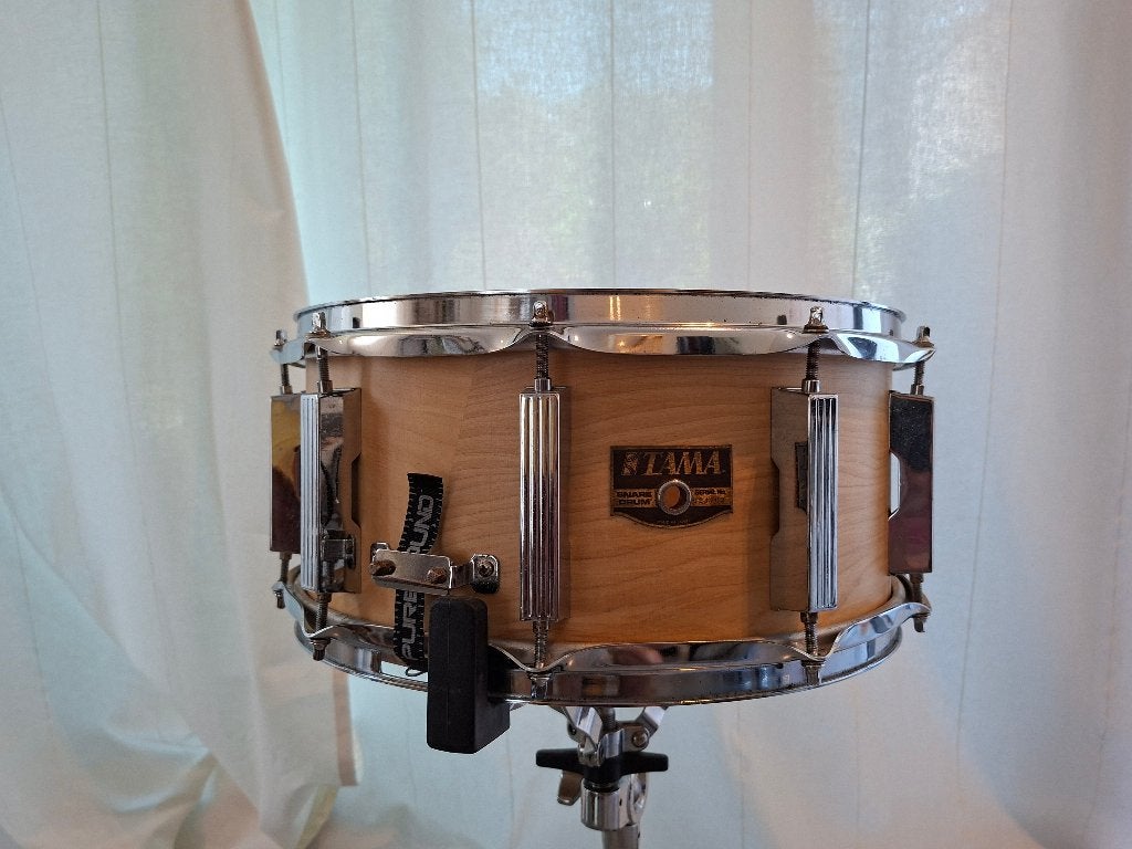 Tama Artwood AW206 Snaredrum 14” x 6,5” (Japan, 1990), Muziek en Instrumenten, Drumstellen en Slagwerk, Gebruikt, Tama, Ophalen