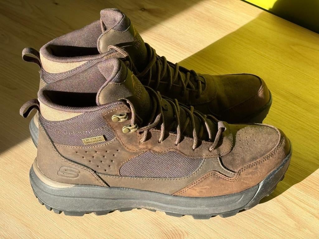 Skechers Cambert Hi-Tex – Wandelschoenen Cocoa Brown (43), Brun, Neuf, Chaussures de marche, Skechers