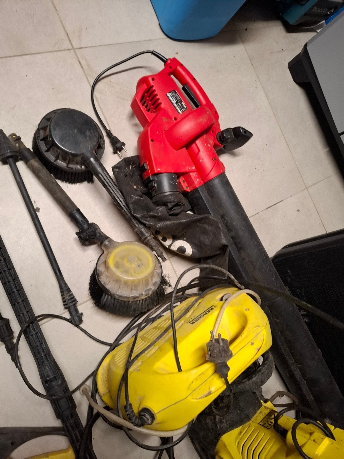 lot karcher , souffleur/aspirateur, Enlèvement ou Envoi