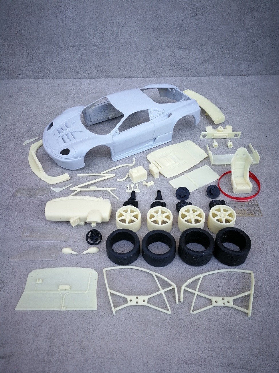 1/18 Ferrari 360 JGTC kit, Hobby en Vrije tijd, Modelbouw | Auto's en Voertuigen, Ophalen of Verzenden
