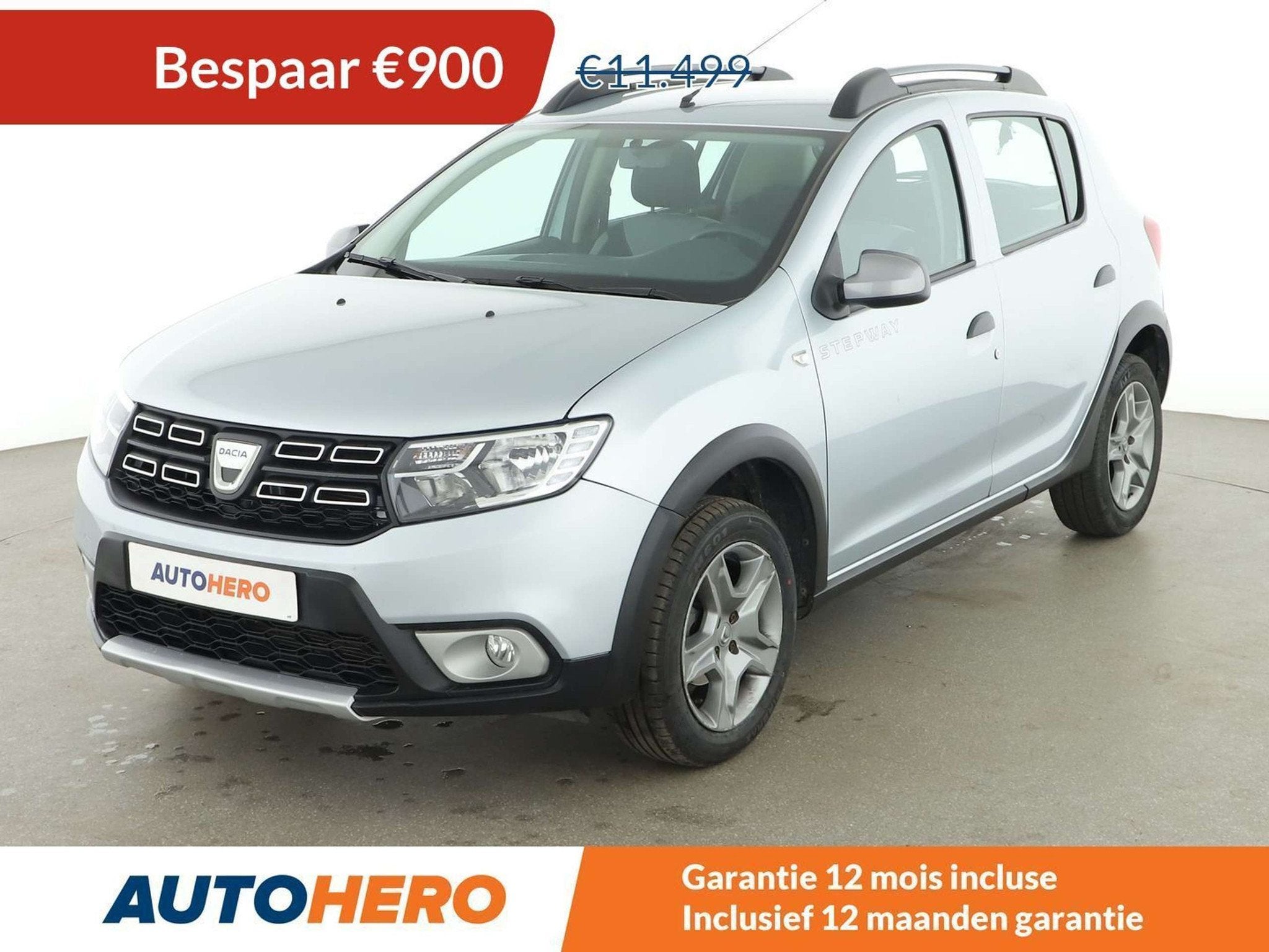 Dacia Sandero 0.9 TCe Stepway Prestige, Autos, Dacia, Achat, Sandero Stepway, ABS, Airbags, Air conditionné, Bluetooth, Ordinateur de bord