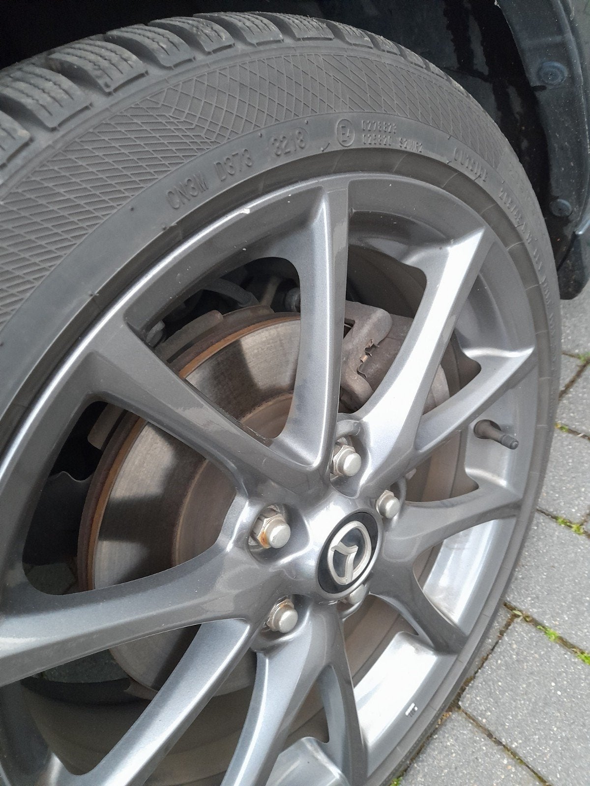 Set van 4 Continental Winterbanden – 205/45 R17, Pneus hiver, Véhicule de tourisme, 205 mm, Enlèvement
