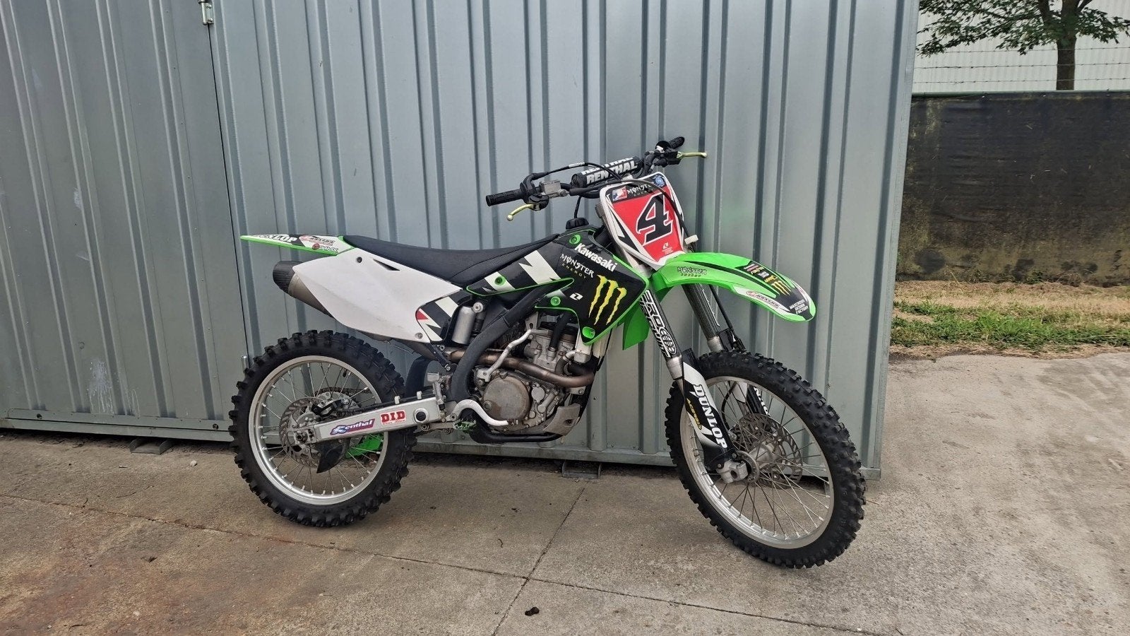 Kawasaki KX250F, Ophalen