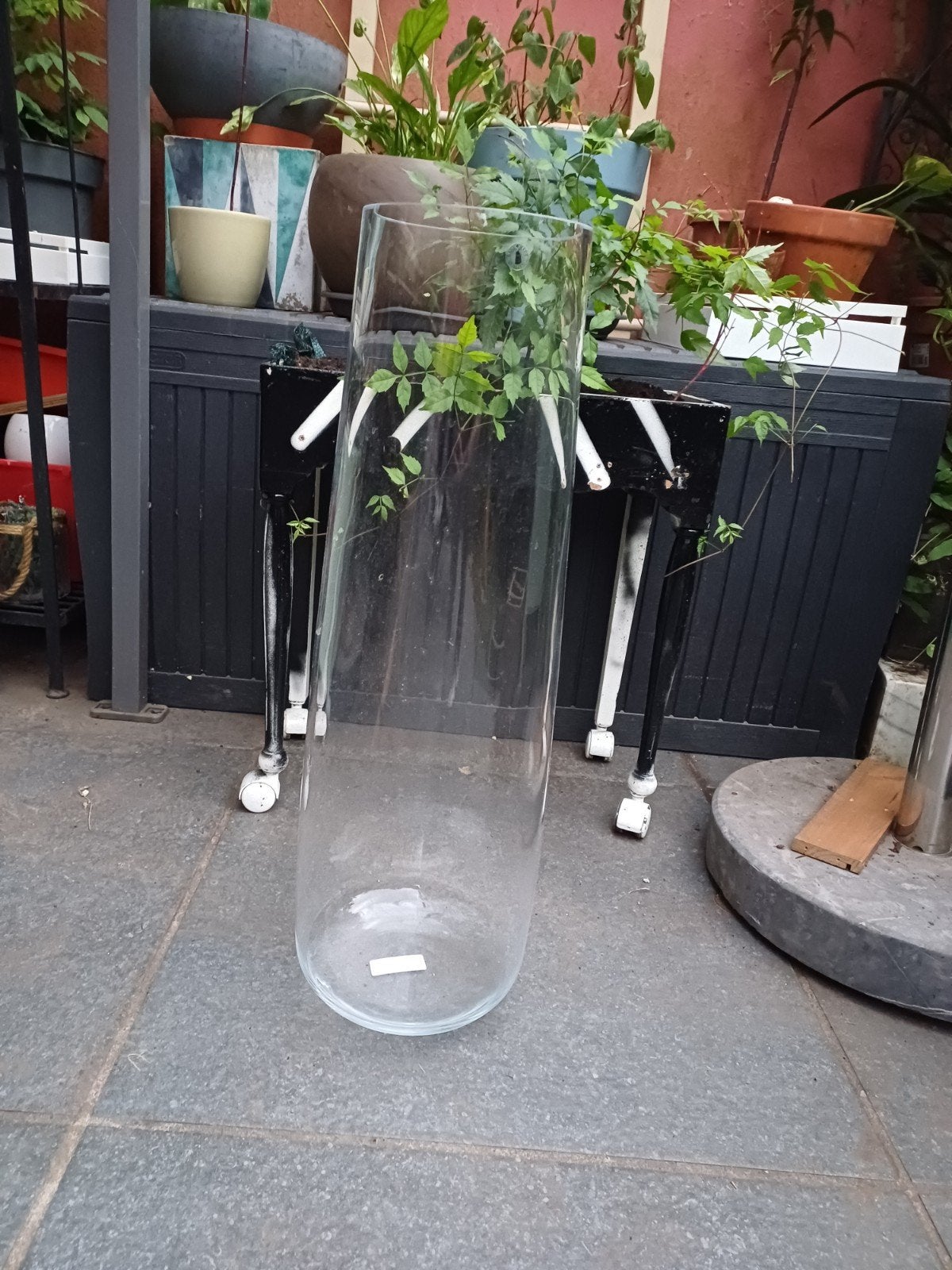 grand vase ikea, Enlèvement