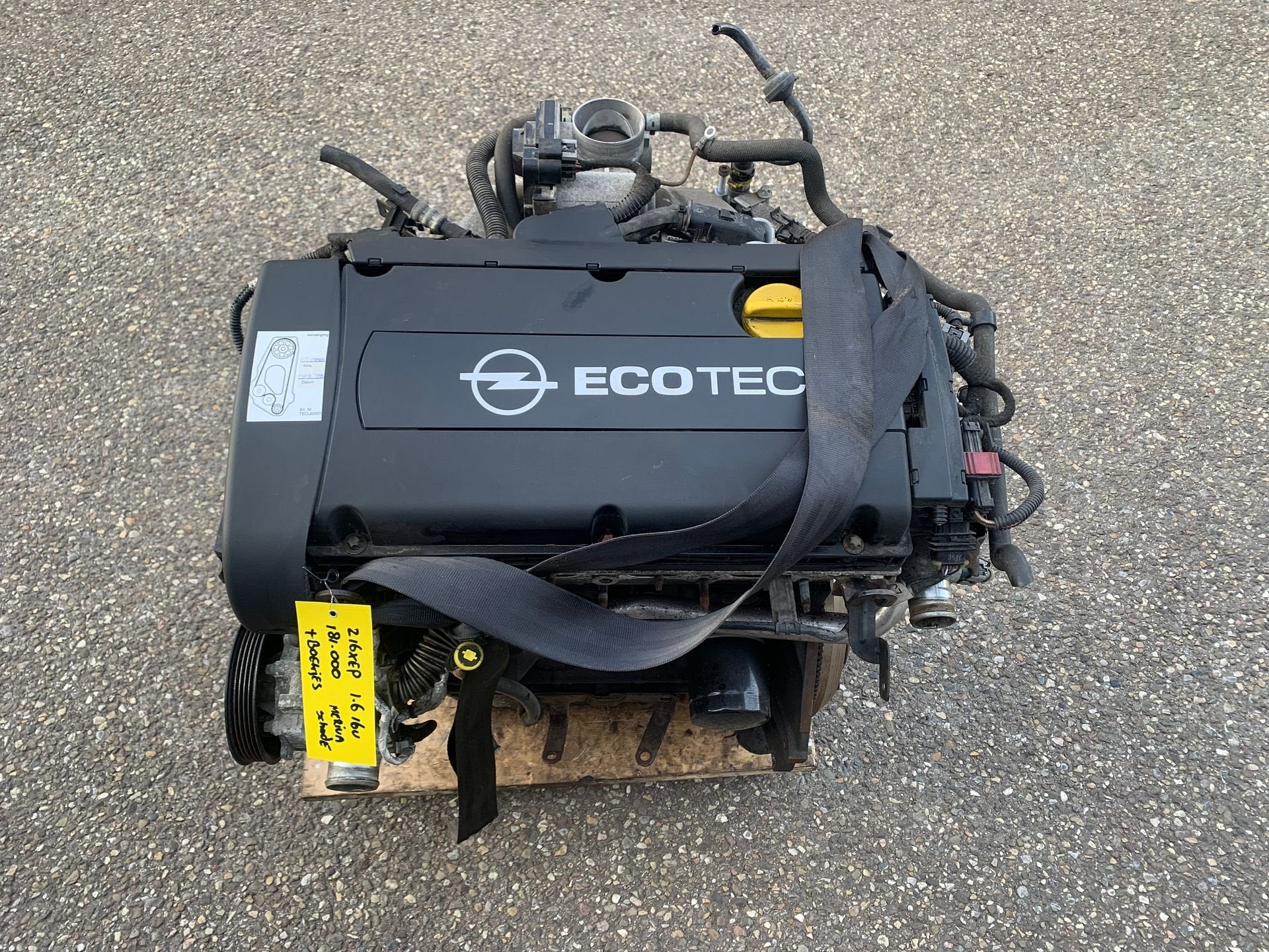 motor opel 1.6 Z16XEP astra H / zafira B / meriva 168.000 km, Auto-onderdelen, Gebruikt, -, -, Opel