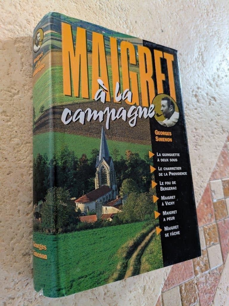 Volume - Maigret à la campagne (6 romans/policiers) pour 3€., Georges Simenon, Envoi, Adaptation télévisée, Comme neuf