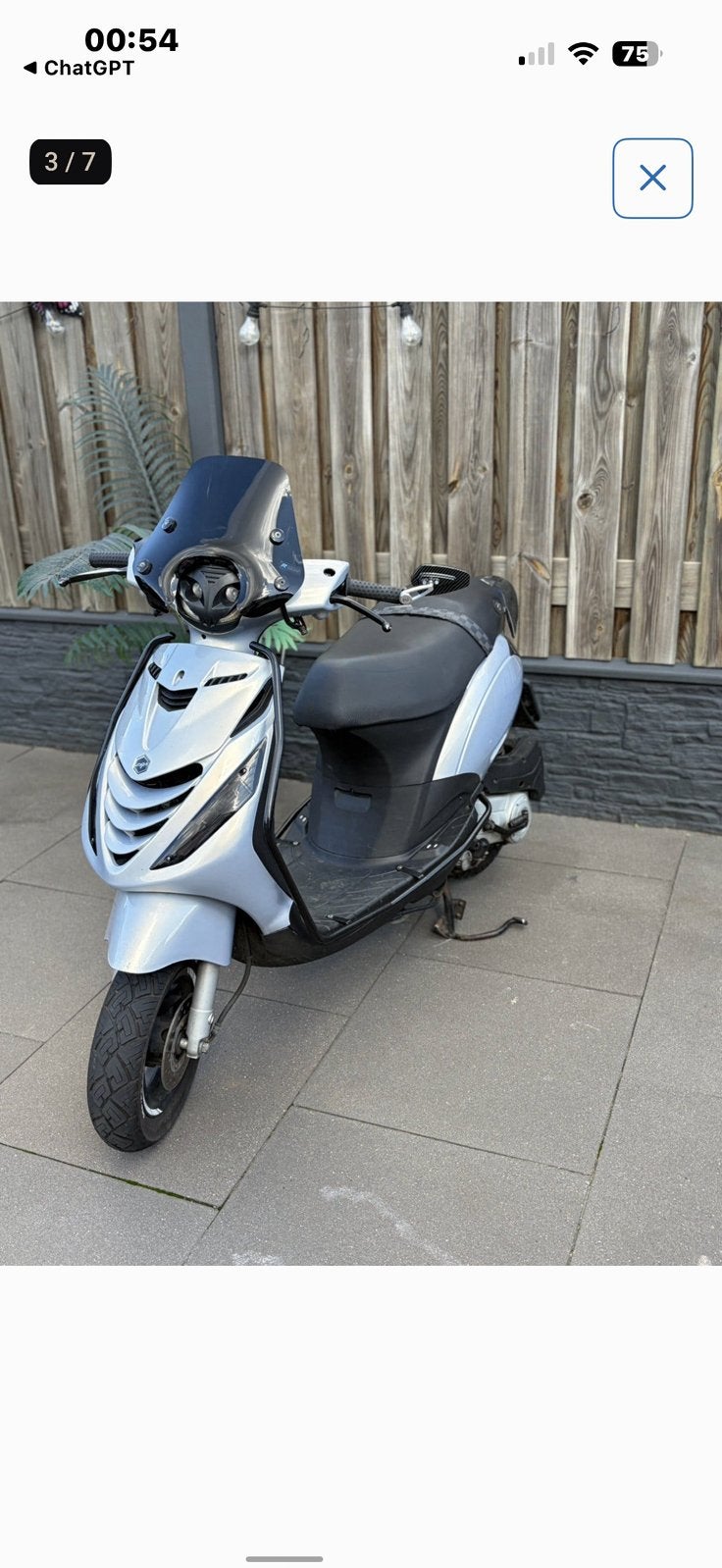 Zip 4 takt 50 cc b klasse gezocht, Fietsen en Brommers, Ophalen, Zo goed als nieuw, Zip