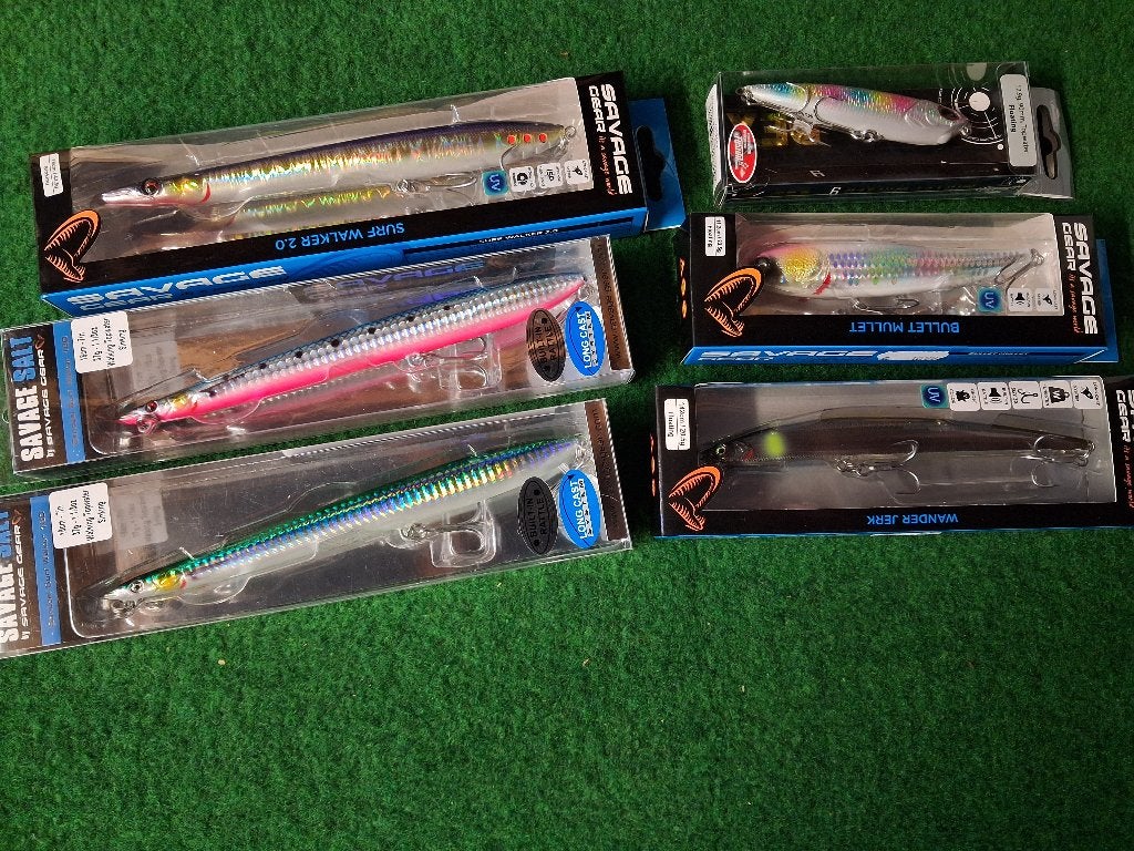 Mooie Set met Zoutwater pluggen (Kunstaas) Nieuw!, Watersport en Boten, Ophalen of Verzenden, Nieuw, Overige typen