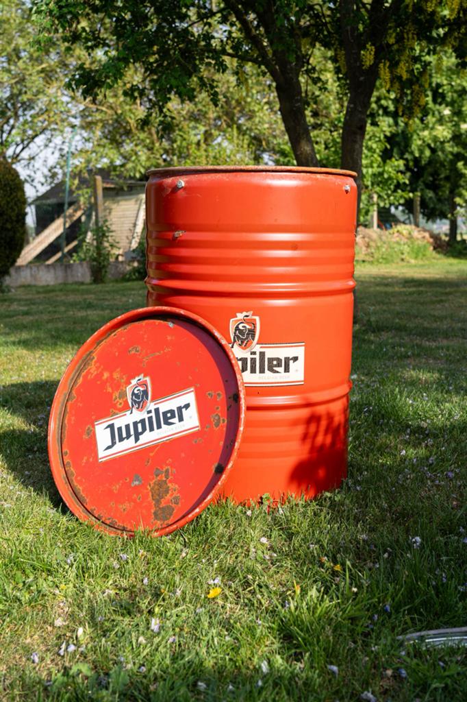 Jupiler BBQ ton, Ophalen, Gebruikt