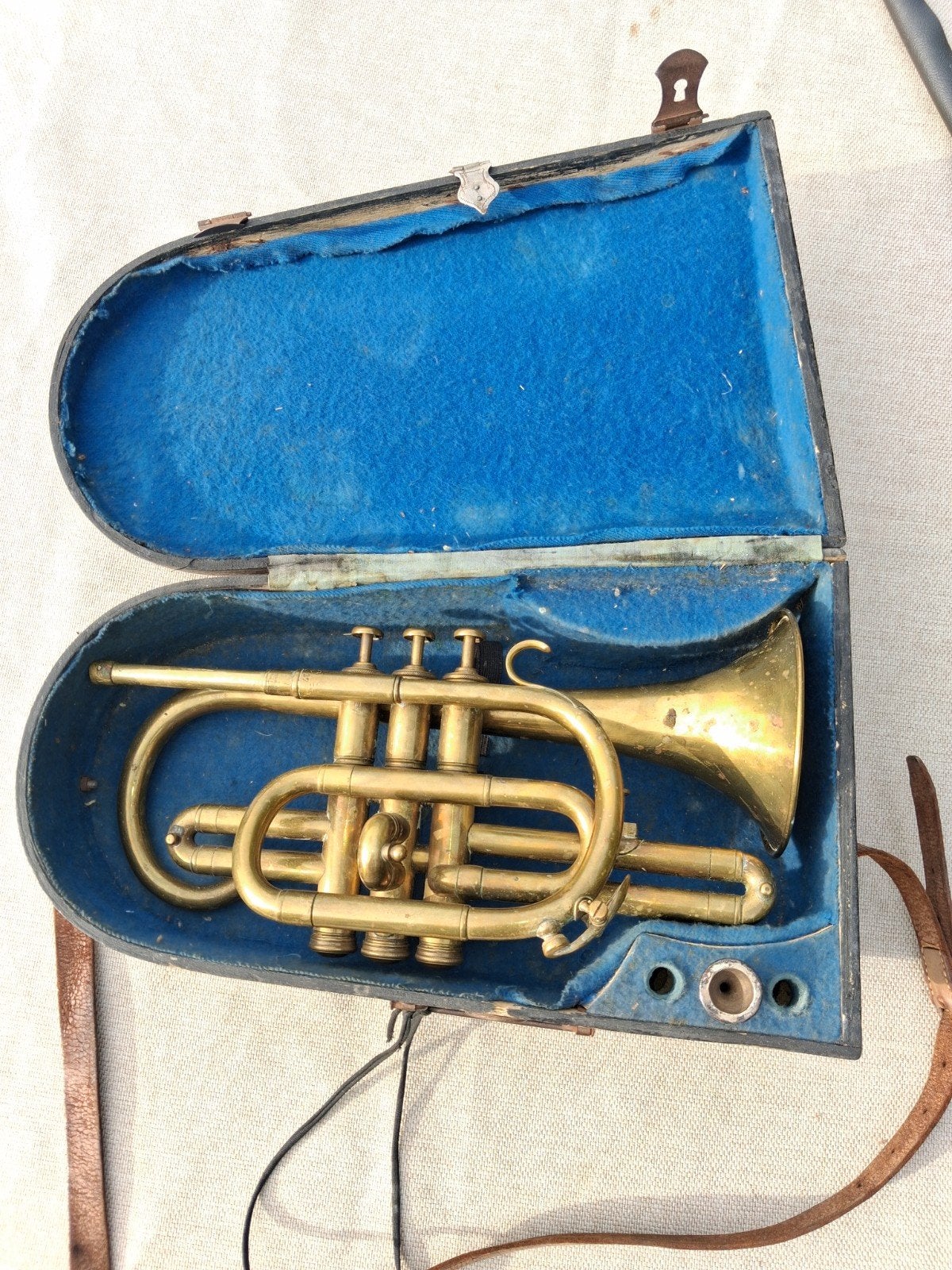 Cornet Manufacture Armes et Cycles St Etienne, Ophalen of Verzenden, Gebruikt, Met koffer