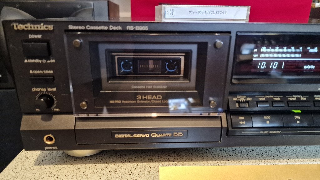 Technics rs b 965, Ophalen, Enkel, Overige merken, Tape counter