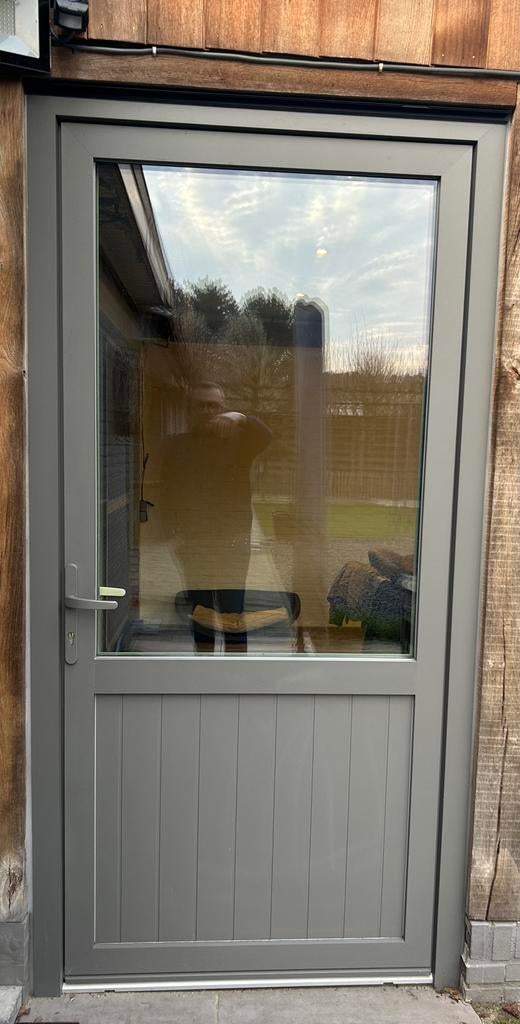 Aluminium/Pvc Deur, Ophalen, 100 tot 120 cm, Buitendeur, 215 cm of meer