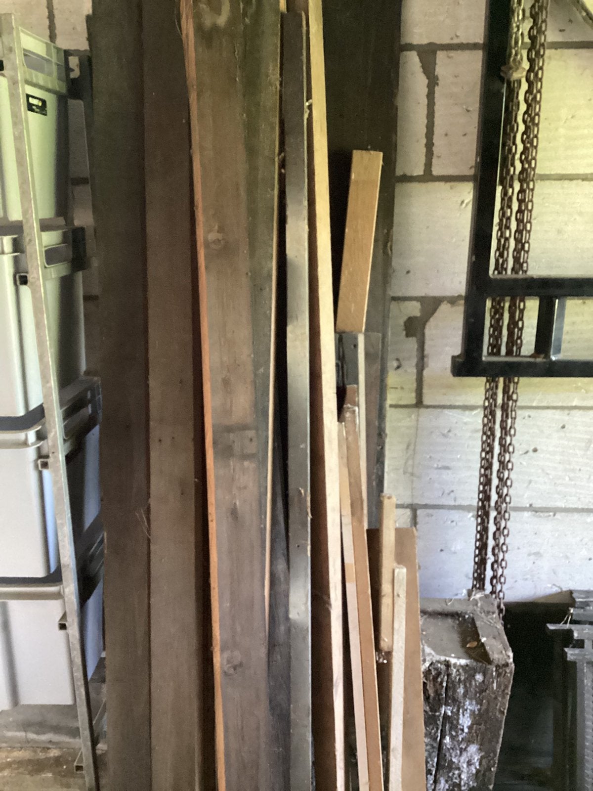 Hout, Doe-het-zelf en Bouw, Hout en Planken, Ophalen, Gebruikt, Overige typen