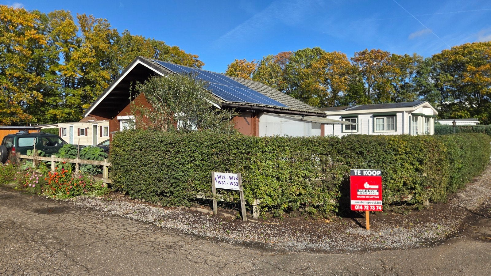 Bungalow eigen grond / residentiële eenheid, Immo, 357 kWh/m²/jaar, 77 m², Provincie Antwerpen, 1 slaapkamers