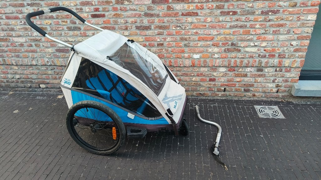 Fietskar XLC Duo2, Ophalen, Gebruikt, Opvouwbaar, Kinderkar