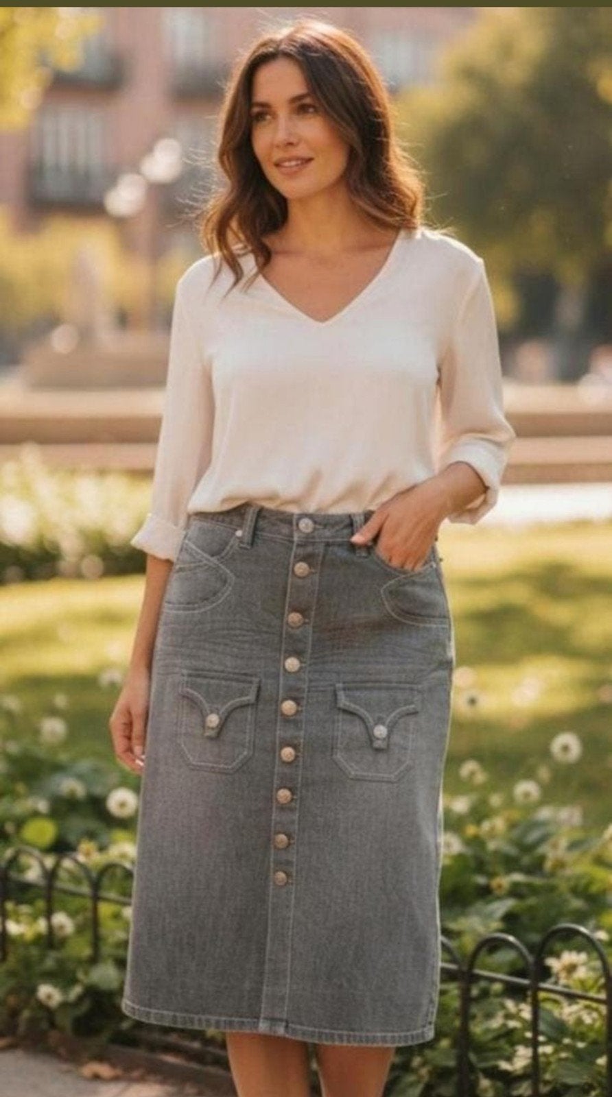 NICK COMPANY Rok Maat 36 - In Uitstekende Staat✨️✨️, Kleding | Dames, Rokken, Ophalen of Verzenden, Zo goed als nieuw, Knielengte