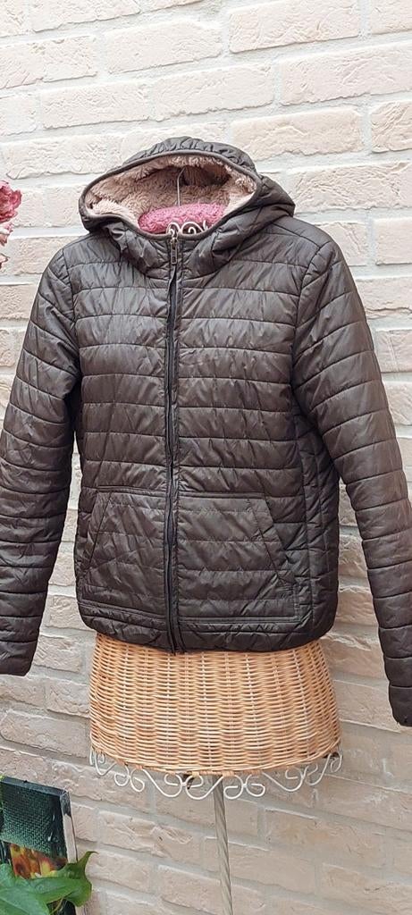 Jas met kap maat m/l c&a  46cm van oksel tot oksel, Kleding | Dames, Jassen | Winter, Maat 38/40 (M), Overige kleuren, Ophalen of Verzenden