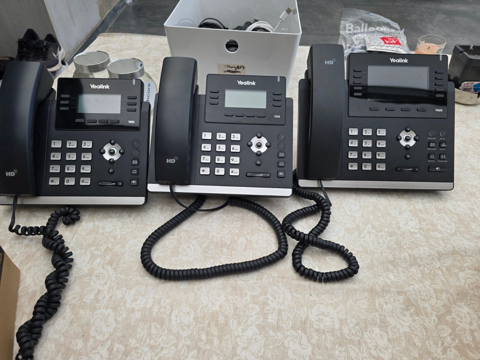 kantoor artikelen te koop zie omschrijving, Telecommunicatie, Ophalen