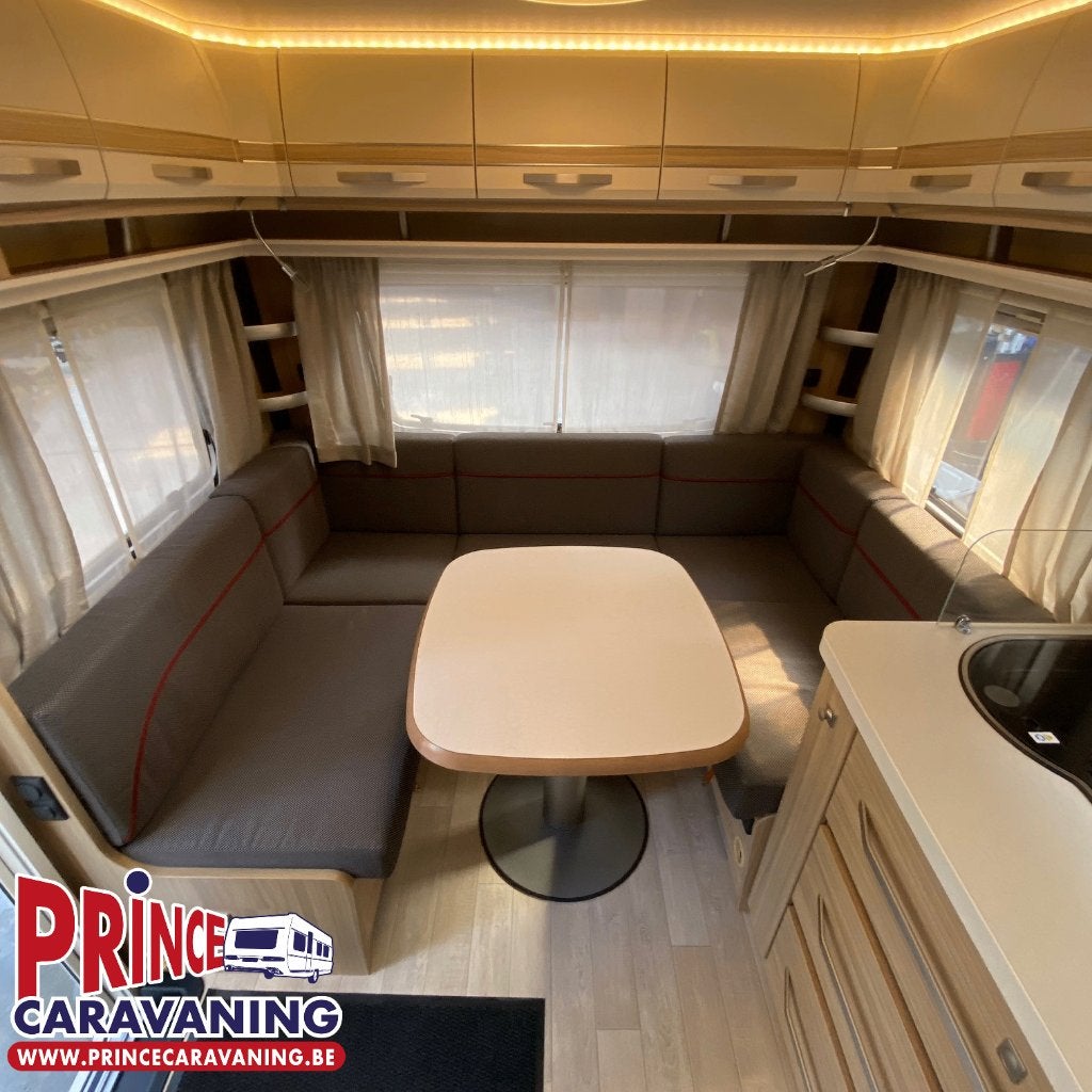 Fendt Bianco Selection 515 SG 2017 - Prince Caravaning, Douche, 7 tot 8 meter, Bedrijf, Fendt