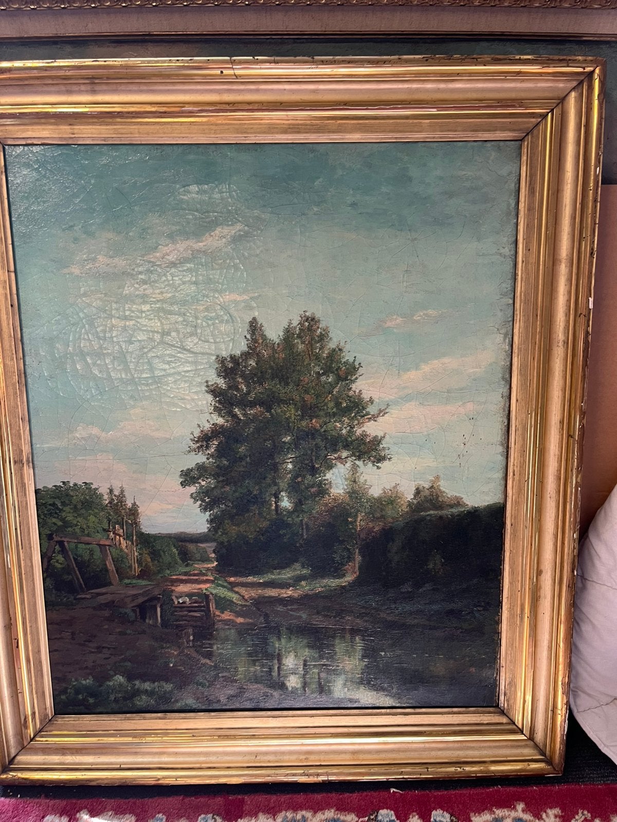 Schilderij., Ophalen