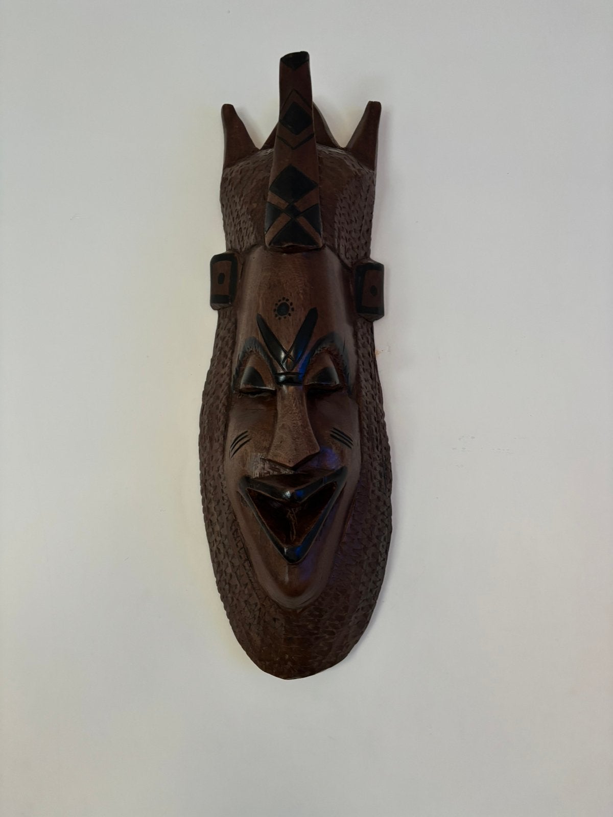 Afrikaans masker, Ophalen, Masker