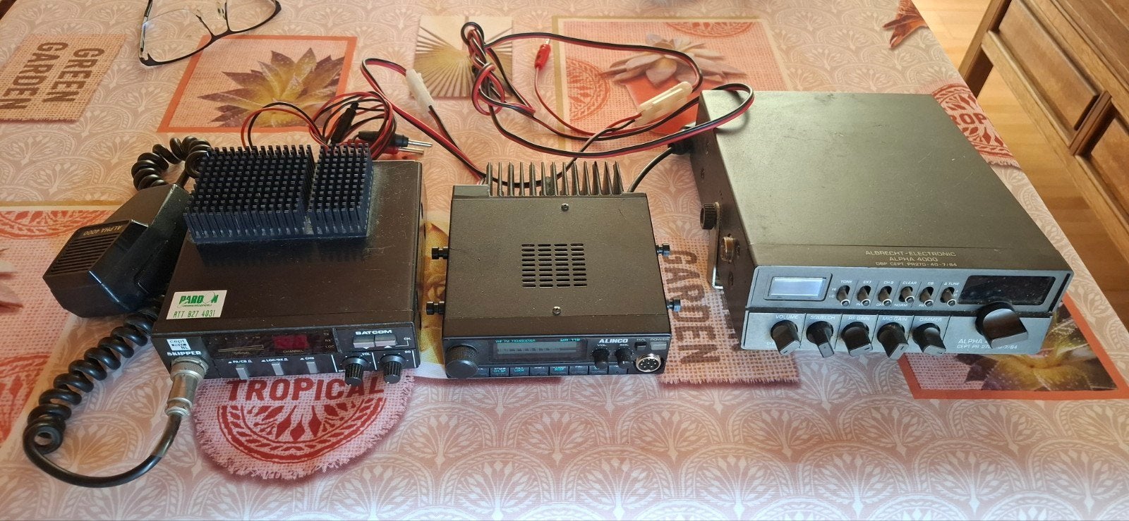 Lot de 3 radio CB