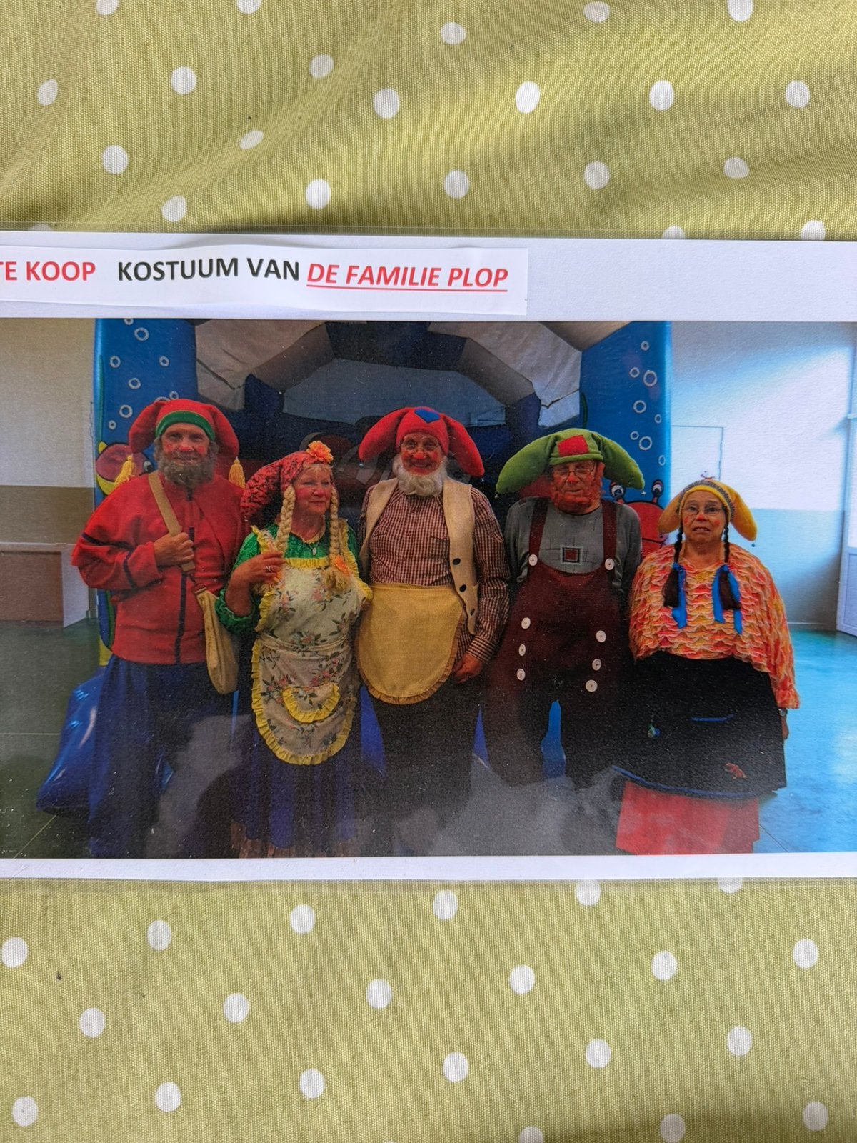 Verkleedpakken van de gamilie Plop, Kinderen en Baby's, Carnavalskleding en Verkleedspullen, Ophalen, Zo goed als nieuw