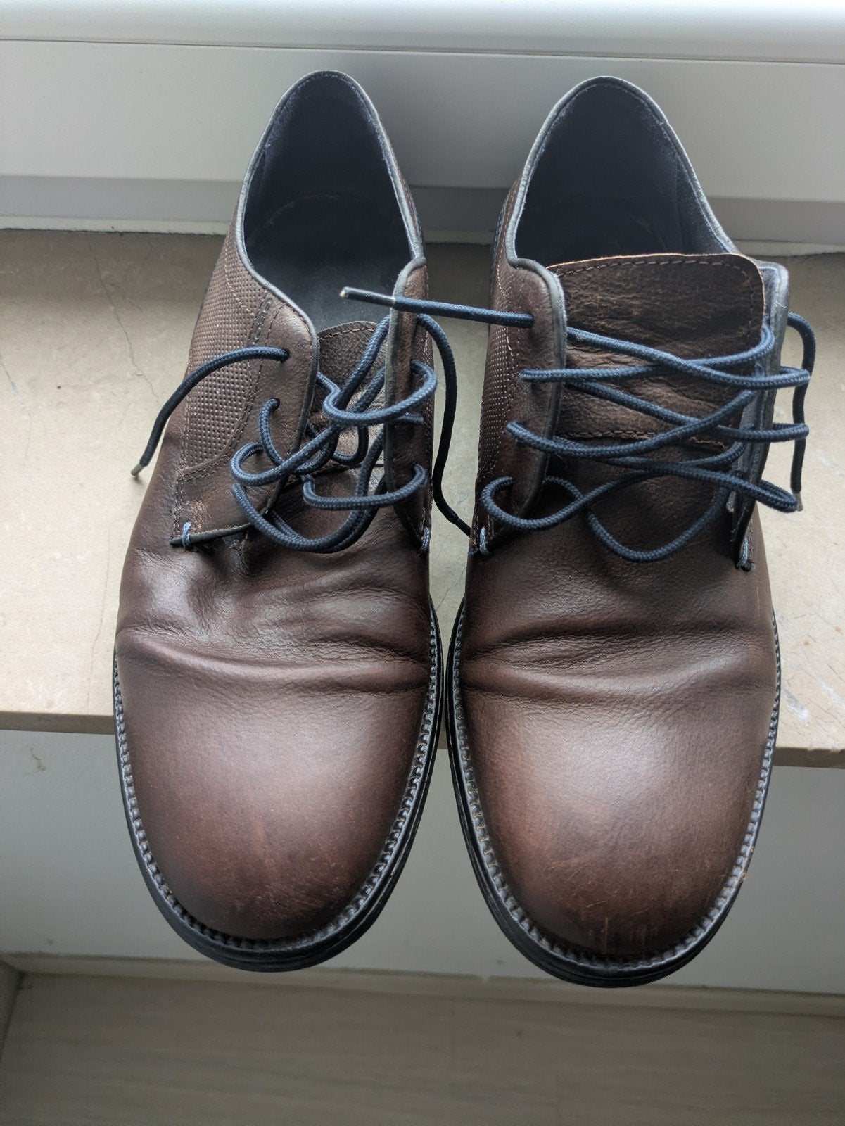 Chaussures d'affaires/derbies Geox Respira pour homme, marro, Vêtements | Hommes, Comme neuf, Brun, Enlèvement, Chaussures à lacets