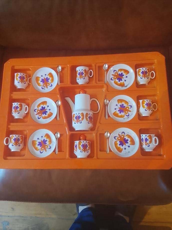 Dinette enfant .;Vintage, Collections, Jouets miniatures, Comme neuf, Enlèvement