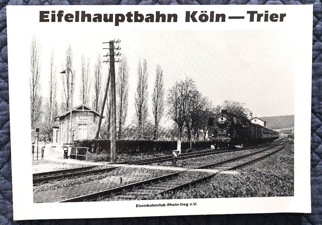 Eifelhauptbahn Köln-Trier, Collections, Trains & Trams, Enlèvement ou Envoi, Comme neuf, Train, Livre ou Revue