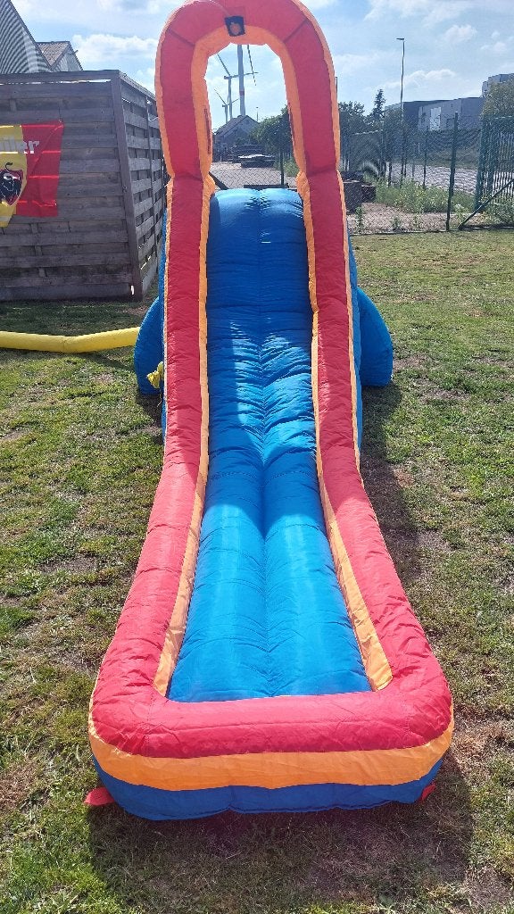 Luchtwater glijbaan, Gebruikt, Ophalen, 120 cm of meer, Opzetzwembad