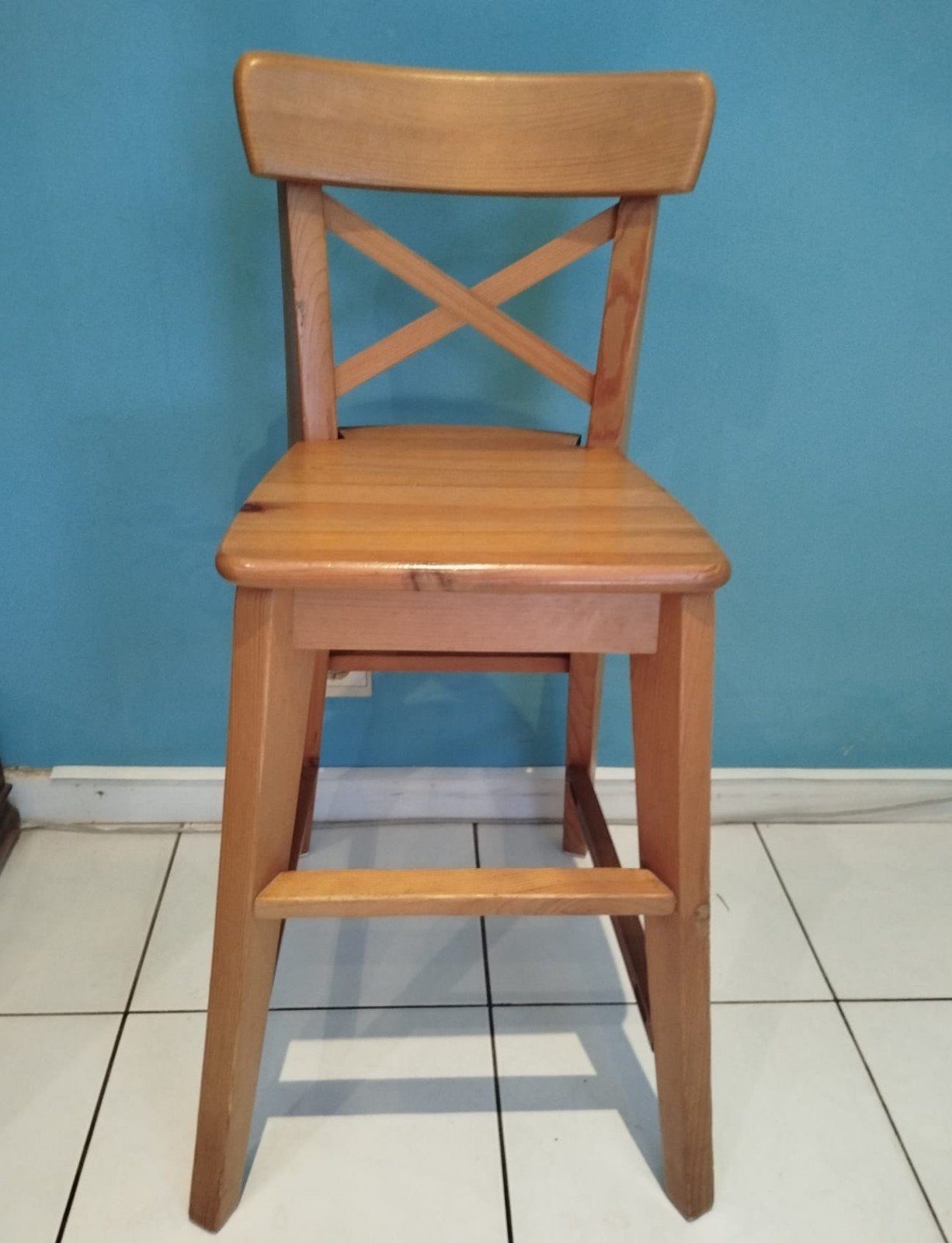 Chaise haute en bois, Enlèvement, Utilisé, Chaise de table