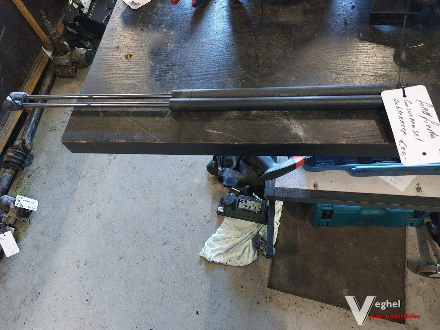 Ford Fiesta gasverenset achterklep '06, Gebruikt, -, -, Ophalen of Verzenden
