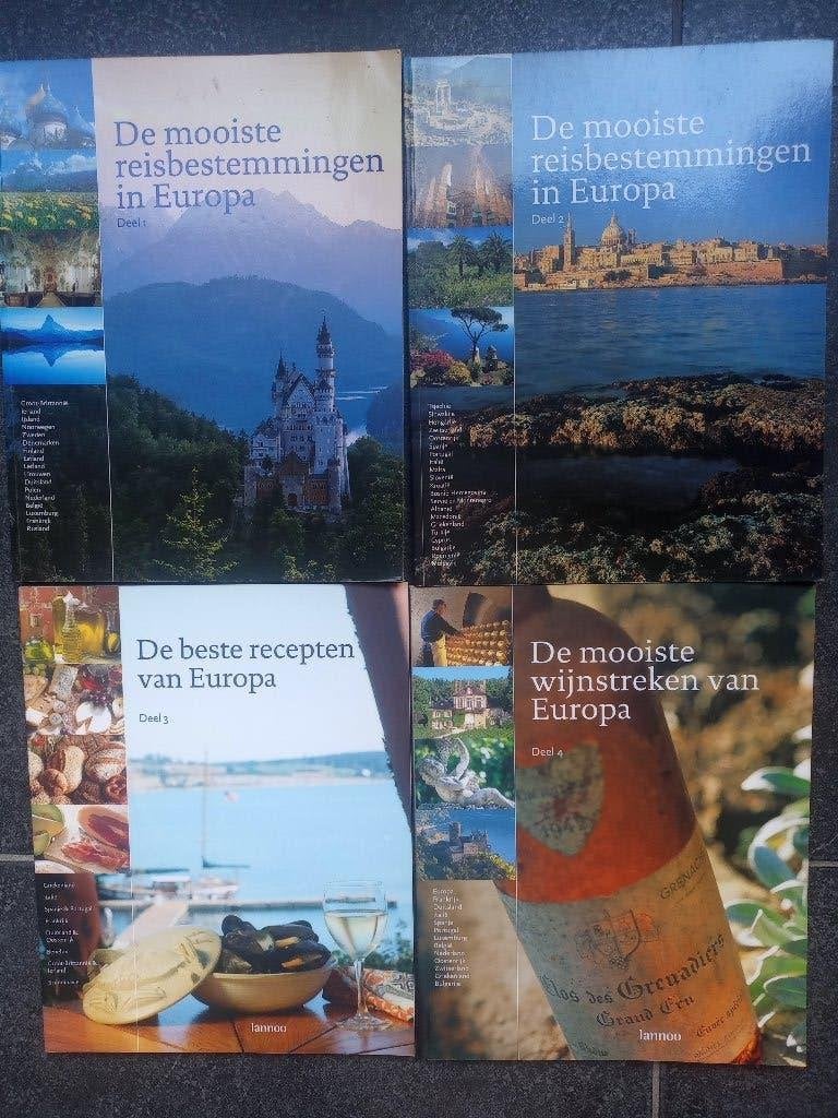 DE MOOISTE REISBESTEMMINGEN - 4 DELEN, Boeken, Reisgidsen, Ophalen of Verzenden, Zo goed als nieuw, Europa, Reisgids of -boek