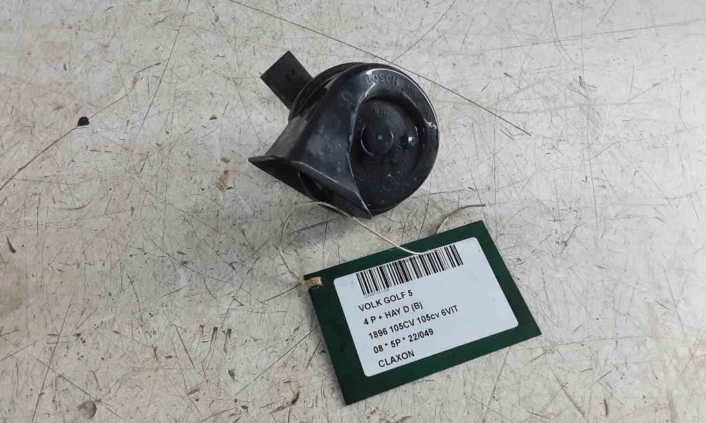 CLAXON Volkswagen Golf V (1K1) (02-2001/12-2010), Gebruikt, Volkswagen