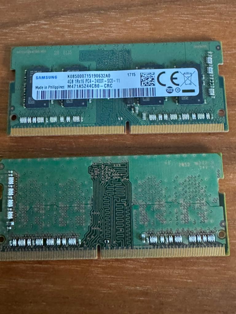 Samsung DDR4 8 GB SODIMM 2400 RAM, Computers en Software, RAM geheugen, Ophalen of Verzenden, Zo goed als nieuw, DDR4