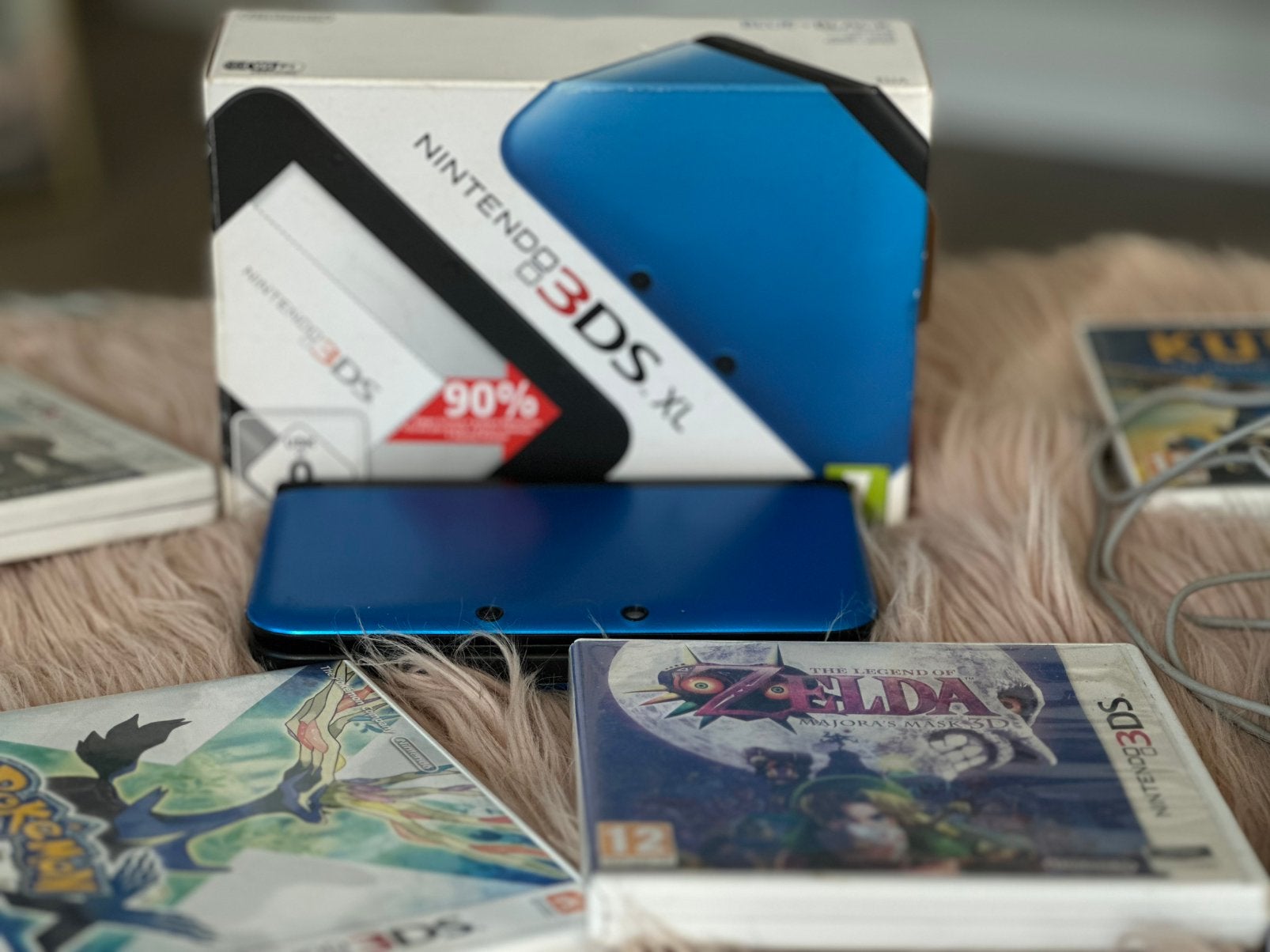 Nintendo 3DS XL Blauw – Doos & Oplader – Games Optioneel, Consoles de jeu & Jeux vidéo, Consoles de jeu | Nintendo 2DS & 3DS, Enlèvement