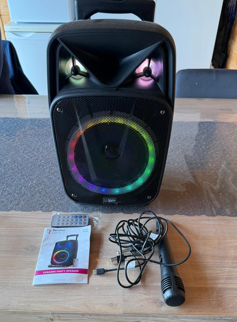 Karaoke set, Audio, Tv en Foto, Karaoke-apparatuur, Ophalen, Zo goed als nieuw