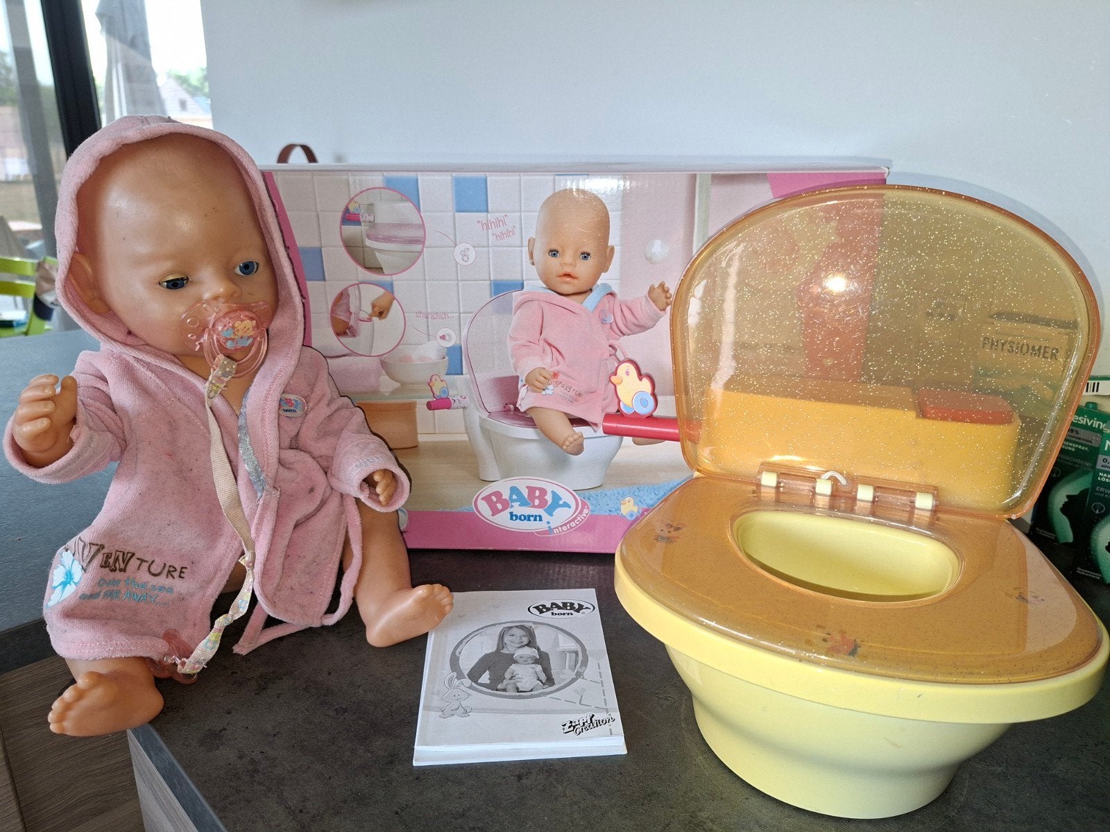baby born + potje, Ophalen, Gebruikt, Babypop