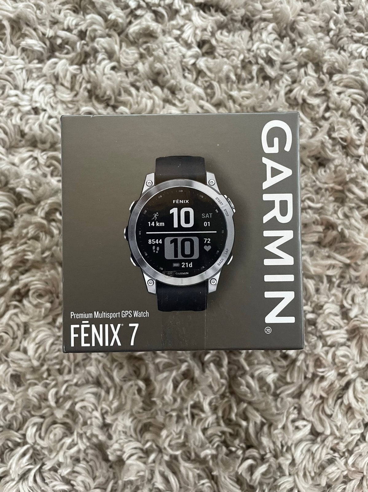Montre running - Garmin Fenix 7, Ophalen of Verzenden, Conditie, Zo goed als nieuw
