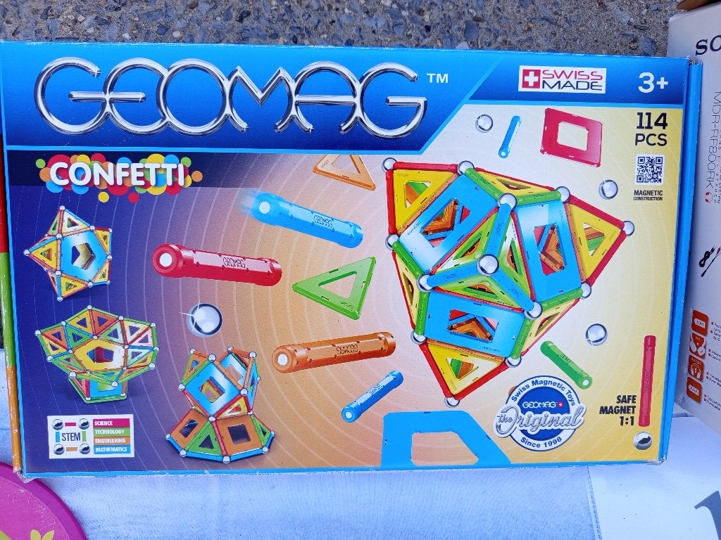 Geomag magneten confetti NIEUW, Kinderen en Baby's, Speelgoed | Educatief en Creatief, Ophalen