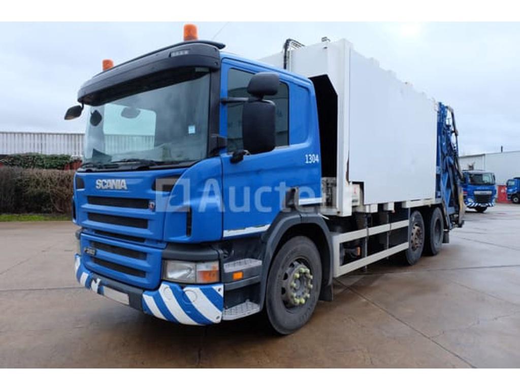 REF:1304 - Camion poubelle Scania PRT (P380) (2011-326.531 k, Achat, Autres carburants, TVA déductible, Scania