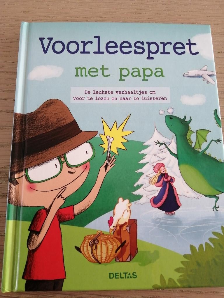 voorleespret met papa, Boeken, Jongen of Meisje, Deltas, Ophalen of Verzenden, Zo goed als nieuw