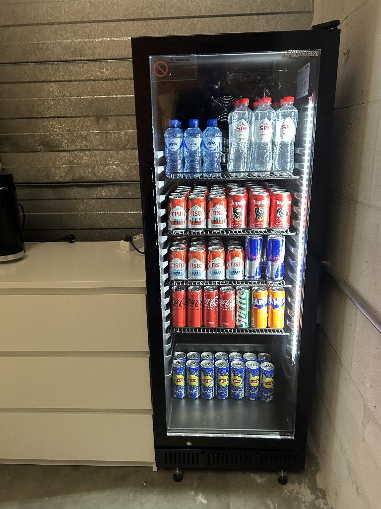 Glasdeur horeca koelkast - voor herstelling of stukken, 160 cm ou plus, Sans bac à congélation, Enlèvement, Ne fonctionne pas