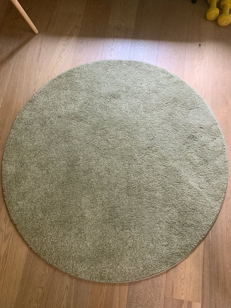 round carpet, Maison & Meubles, Ameublement | Tapis & Moquettes, 100 à 150 cm, Rond, Comme neuf, 100 à 150 cm