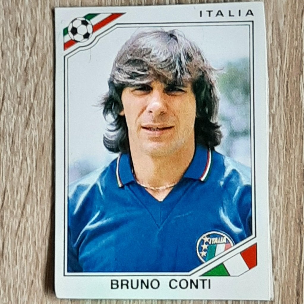 Voetbalplaatje Bruno Conti Italie WK'90., Verzamelen, Verzenden, Gebruikt, Poster, Plaatje of Sticker