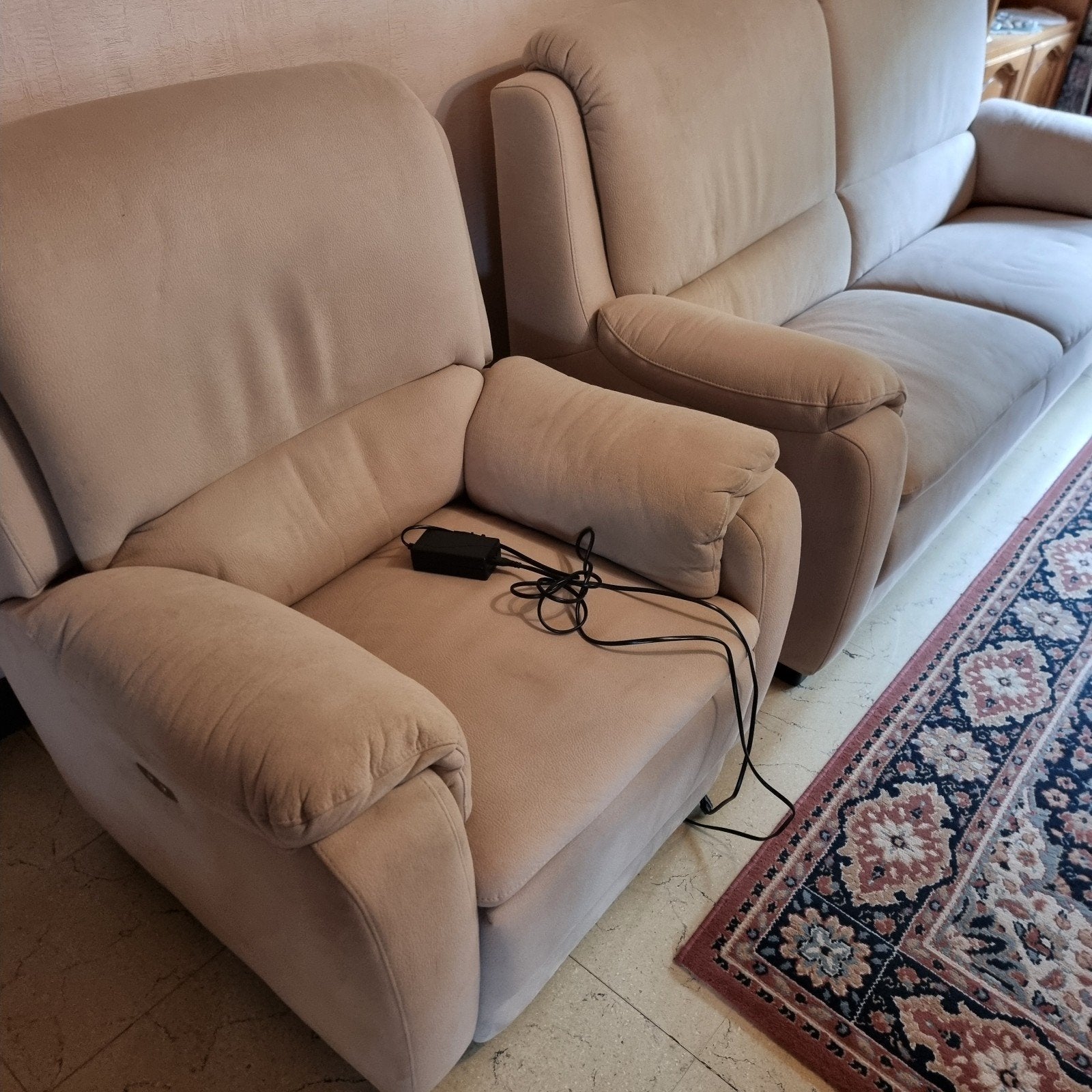 Relax zetel en bijhorende 2-zit, Enlèvement