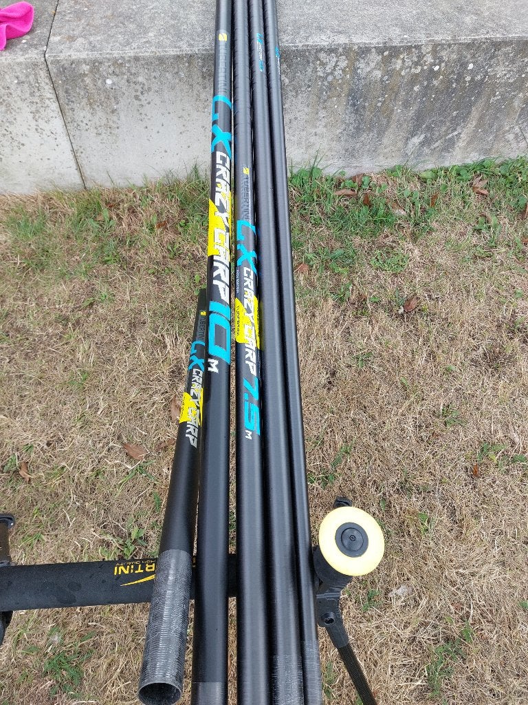 Vaste hengel set, Watersport en Boten, Ophalen, Zo goed als nieuw, Vaste hengel