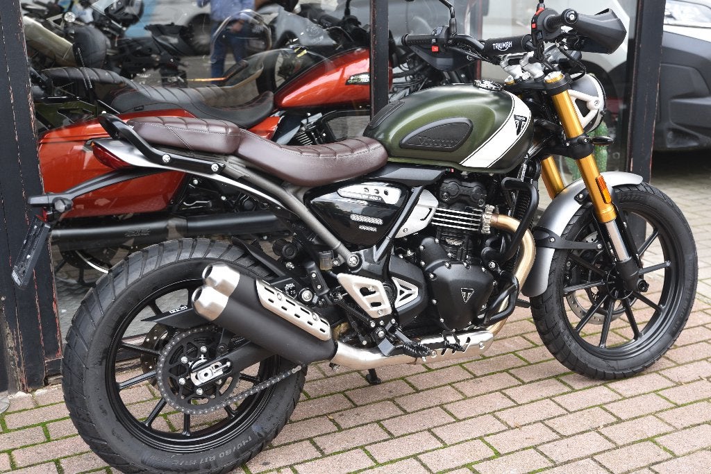 TRIUMPH SCRAMBLER 400 X ***MOTOVERTE.BE***, Entreprise, Occasion, 400 cm³, 12 à 35 kW