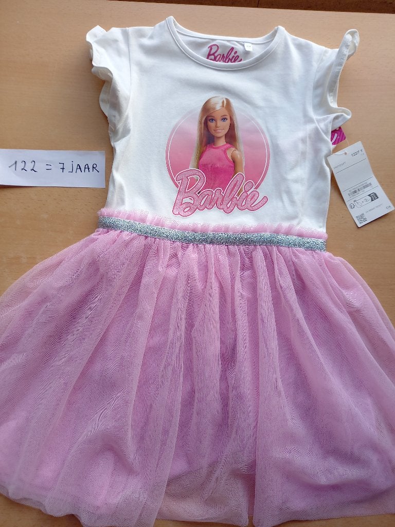 Nouvelle robe Barbie taille 122, Neuf, Enlèvement ou Envoi, Fille, C&A